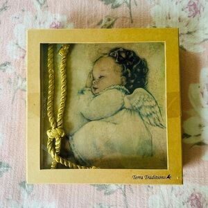 Vintage Terra Traditions Photo Album: Baby Angel Themed